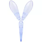 Dagues en verre 5x16 mm - Light Sapphire x50