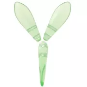 Dagues en verre 5x16 mm - Péridot x50