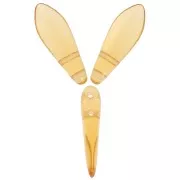 Dagues en verre 5x16 mm - Topaz x50