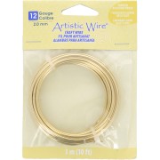 Fil de laiton Artistic Wire 2 mm - Anti-ternissement x3m|raw }}