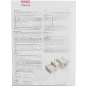 Set de 5 moules pour fabrication de savon - Rectangle - Transparent x1