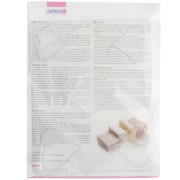 Set de 5 moules pour fabrication de savon - Coeurs - Transparent x1