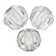Perles rondes facettées Preciosa - Round Bead 3 mm - Crystal Lagoon x20|raw }}