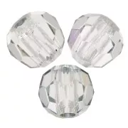 Perles rondes facettées Preciosa - Round Bead 3 mm - Crystal Lagoon x20