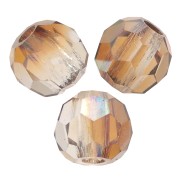 Perles rondes facettées Preciosa - Round Bead 3 mm - Crystal Venus x20|raw }}