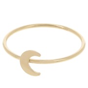Bague lune - Taille 51 - Gold filled (or laminé) x1|raw }}