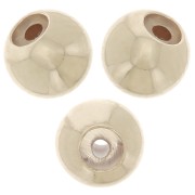 Perle stoppeur 4 mm avec un trou de 1 mm en Gold Filled (or laminé) x1