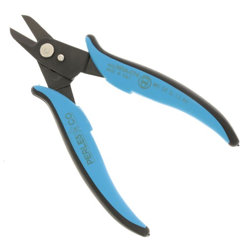 Pince coupante à ressort 15.5 cm - coupe droite - manche ergo by Perles&Co x1