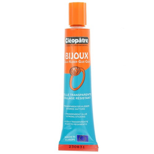 Colle pour bijoux Cléo'tech - collage résistant - Cléopâtre - Transparent x30g