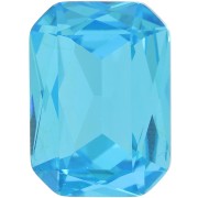Cabochon octogone Aurora A4627 18x13 mm - Aquamarine x1|raw }}