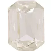 Cabochon octogone Aurora A4627 18x13 mm - Crystal Silver Shade x1