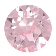 Cabochon rond Aurora A1088 6 mm - Light Rose x1