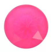 Cabochon rond Aurora A1088 6 mm - Crystal Electric Pink x1