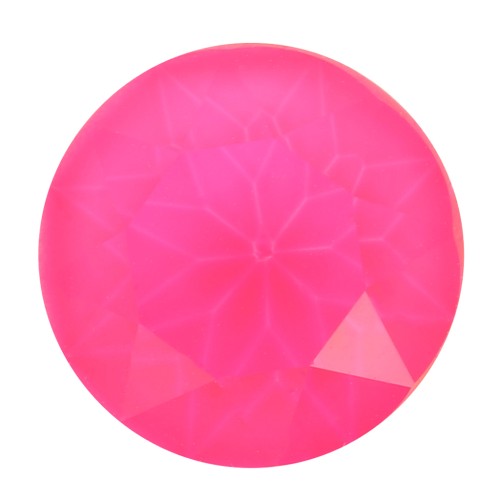 Cabochon rond Aurora A1088 6 mm - Crystal Electric Pink x1