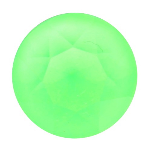 Cabochon rond Aurora A1088 6 mm - Crystal Electric Green x1