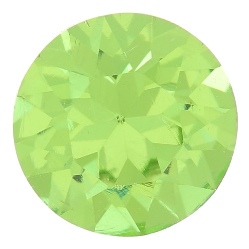 Cabochon rond Aurora A1088 8 mm - Peridot x1