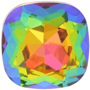 Cabochon carré Aurora A4470 12 mm - Crystal Vitrail Medium x1|raw }}