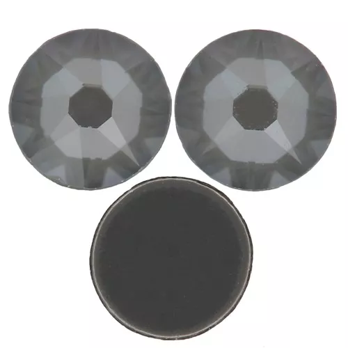 Strass à coller en cristal PureCrystal 3 mm - Crystal Dark Grey Ignite x36