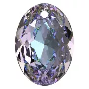 Pendentif PureCrystal 6438 Elliptic Cut Pendant 9 mm - Crystal Vitrail Light x1