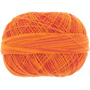 Fil de coton Lizbeth taille 20 - Orange Crush n°183 x192m|raw }}