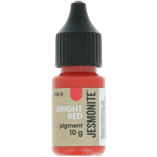 Pigment liquide en flacon - Jesmonite - Rouge vif x10g