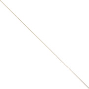 Chaîne fine pour Miyuki Delica 11/0 maille paloma 0.6 mm - Laiton brut x1m