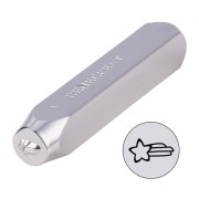Poinçon à frapper 6 mm - Etoile filante x1