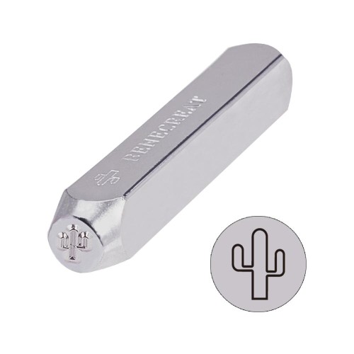 Poinçon à frapper 6 mm - Cactus x1
