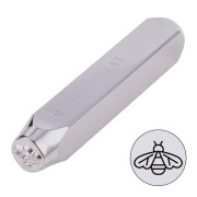 Poinçon à frapper 6 mm - Abeille x1