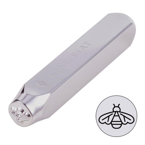 Poinçon à frapper 6 mm - Abeille x1