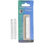 Set de poinçons à frapper 2 mm, 4 mm et 6 mm - Coeur x3