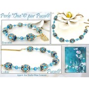 Perles en verre Lipsi® par Puca® 4x6 mm - Jet Hematite x10g