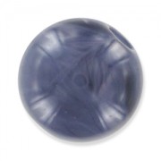 Perle acrylique imitation pierre 9 mm Bleu Gris x1|raw }}