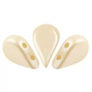 Perles en verre Amos® par Puca® 5x8 mm - Pastel Cream x10g