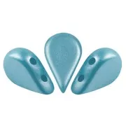 Perles en verre Amos® par Puca® 5x8 mm - Pastel Aqua x10g