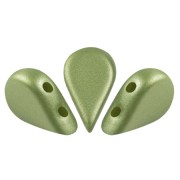 Perles en verre Amos® par Puca® 5x8 mm - Pastel Olivine x10g|raw }}
