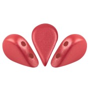 Perles en verre Amos® par Puca® 5x8 mm - Pastel Dark Coral x10g