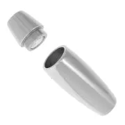 Fermoir aimanté pour cordon 3 mm - Acier inoxydable x1