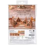 Calendrier de l'avent à monter soi-même - Berlingots kraft x1