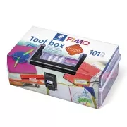 Kit Fimo effet cuir 101 pièces x1