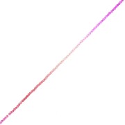 Perles rondes facettées 3 mm - Tie and dye - Fuchsia - Rouge - Nude x37cm