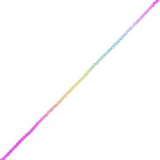 Perles rondes facettées 3 mm - Tie and dye - Fuchsia - Bleu - Vert x37cm|raw }}