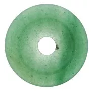 Donuts 40 mm Aventurine verte x1