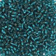 Toho Treasures 1.8 mm TO1T27BD - Teal Silver Lined x8g