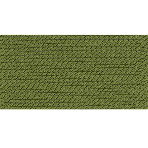 Fil de soie 0.90 Olive x2m