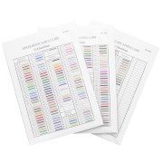 Nuancier Miyuki Rocailles 15/0 (n°SP-112/1-3) - Planches 1 - 2 et 3|raw }}