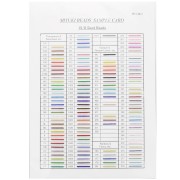 Nuancier Miyuki Rocailles 15/0 (n°SP-112/1-3) - Planches 1 - 2 et 3