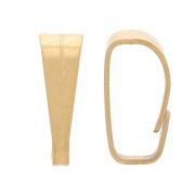 Attaches pendentifs 7 mm - Acier inoxydable 304 Doré x10|raw }}