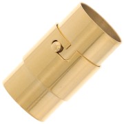 Fermoir aimanté pour cordon 10 mm - Acier inoxydable 304 Doré x1