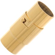 Fermoir aimanté pour cordon 8 mm - Acier inoxydable 304 Doré x1|raw }}